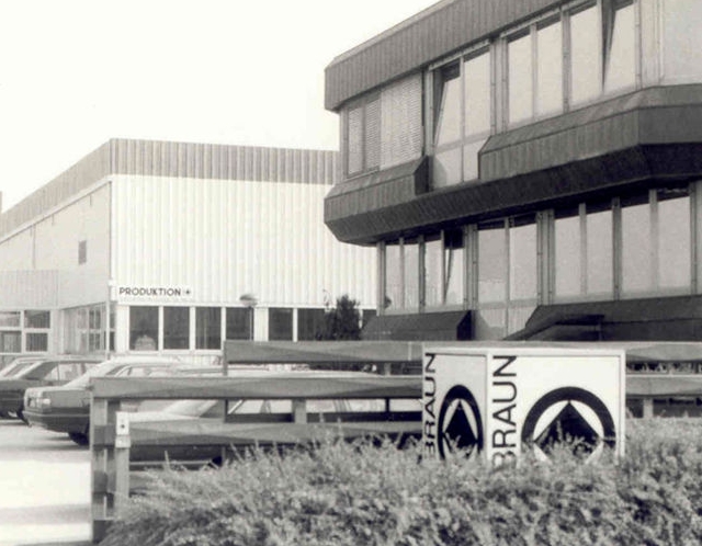Die Zentrale von B. Braun Austria in den 70er Jahren