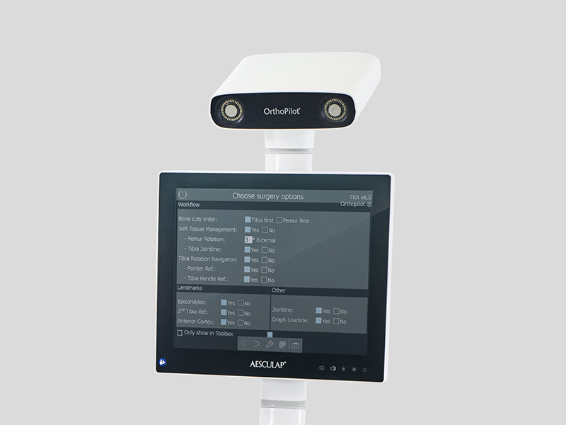 OrthoPilot® Navigationssystem mit Monitor