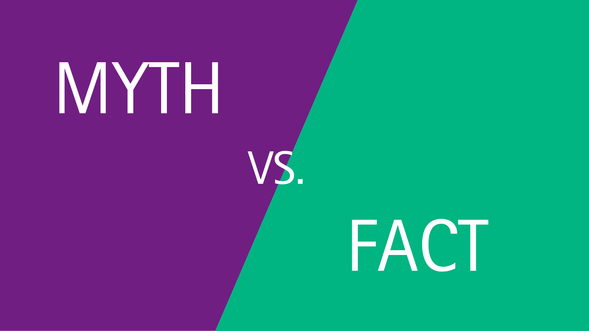 Mythos versus Faktengrafik